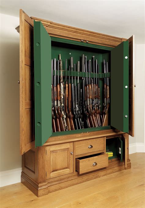 Medium Coat Rack with Hidden Storage - Freedom Series. . Furniture gun safe